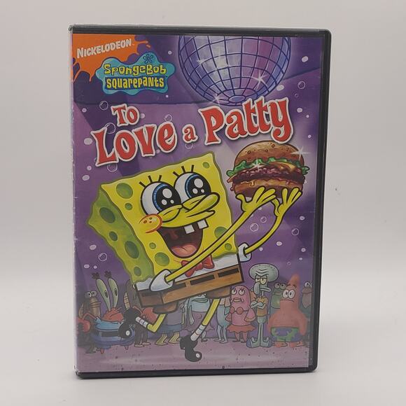 Spongebob Squarepants To Love A Patty DVD - Picture 1 of 3